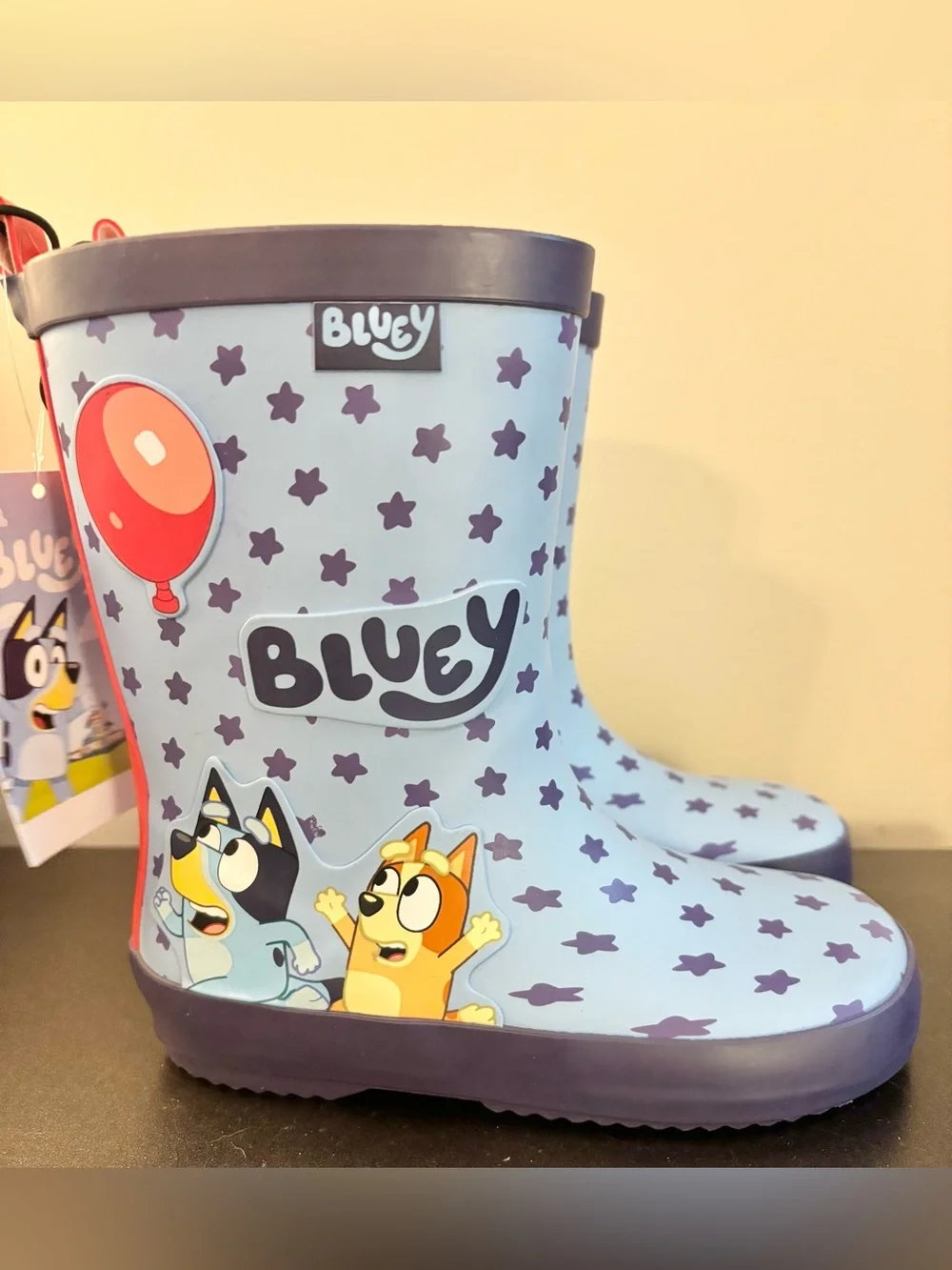 NWT Bluey rain boots size 9/10